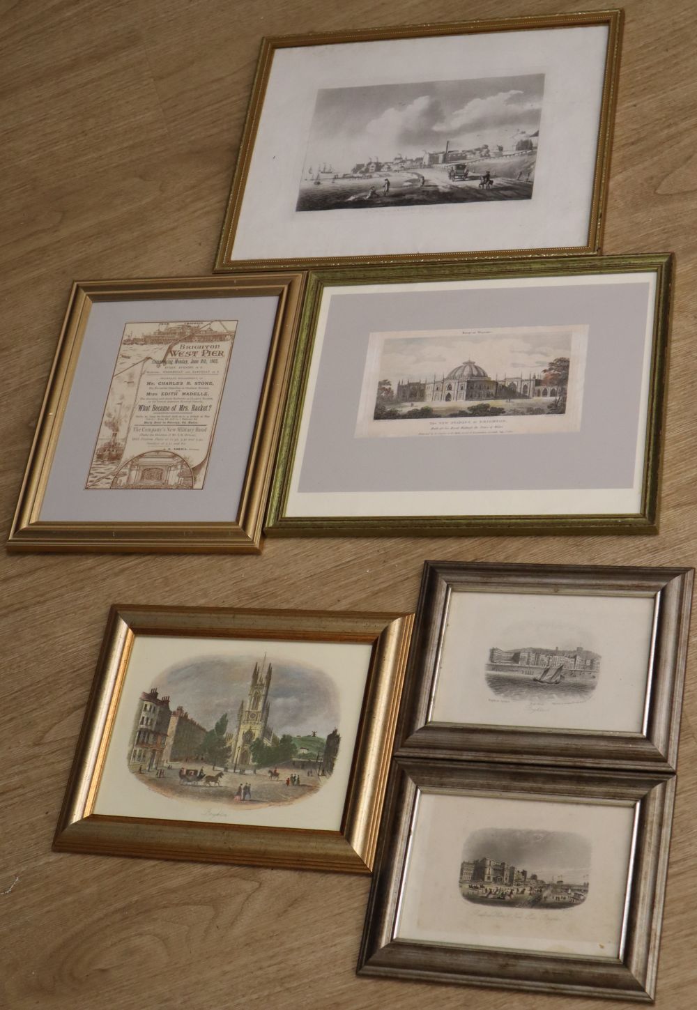 A quantity of prints and engravings: